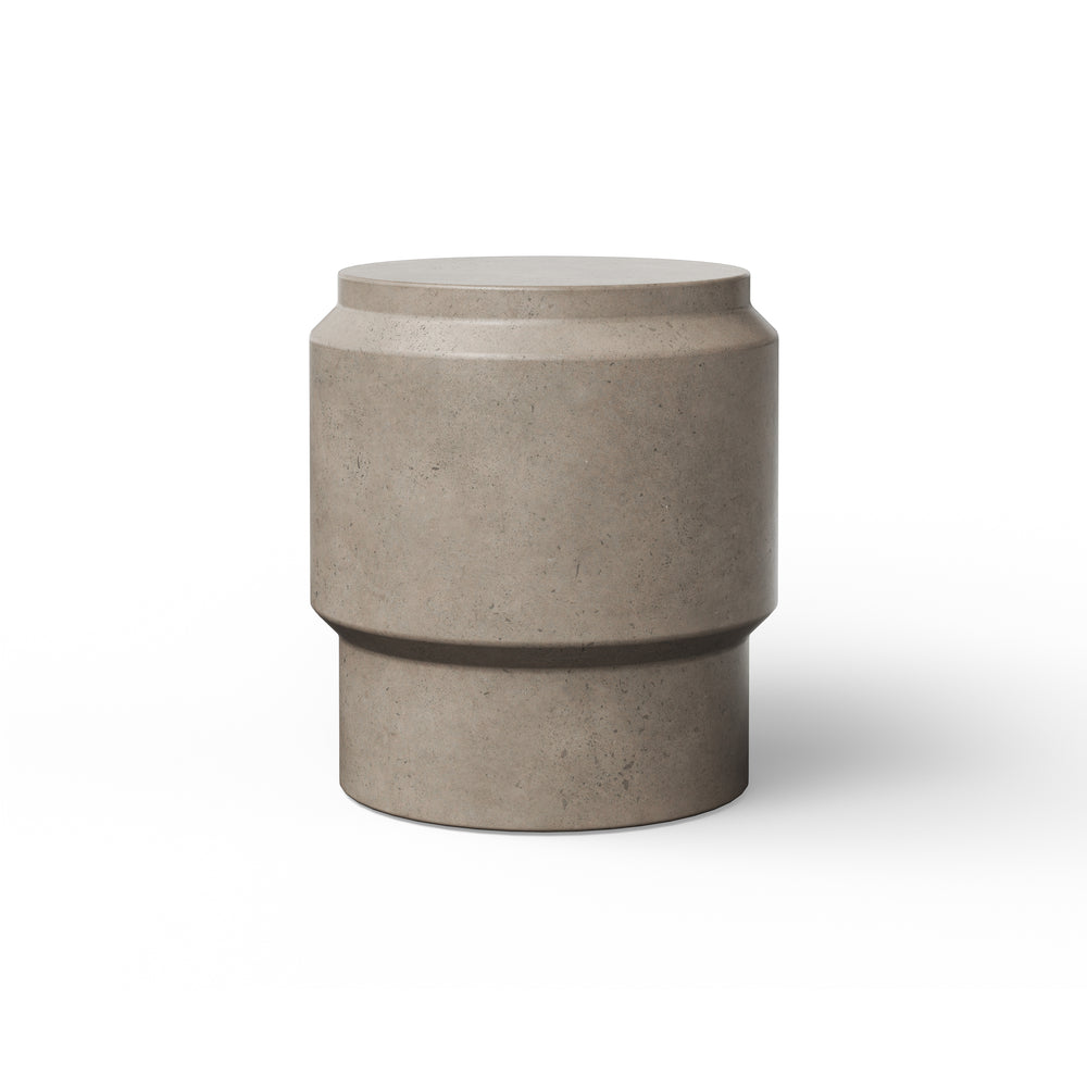 Barrel Outdoor Stool/Side Table