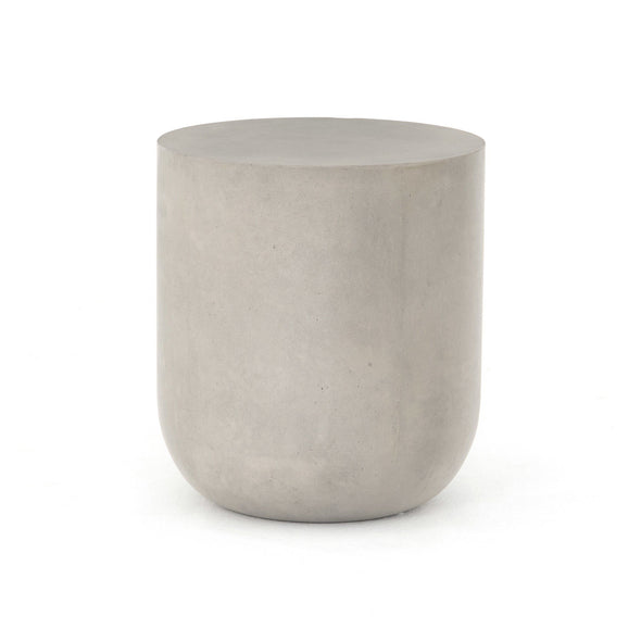 Ivan Outdoor Round End Table