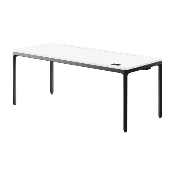 Float Quattro Work Desk with Cable Manager