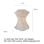 Cors Wall Sconce