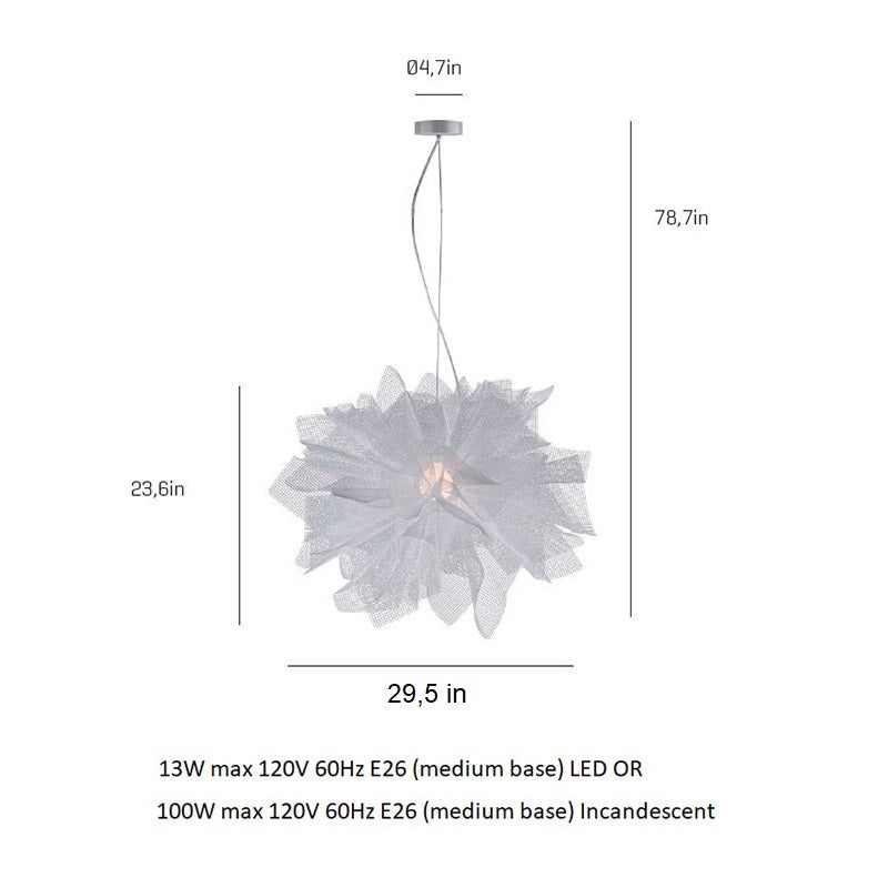 Fluo 1-Light Pendant Light