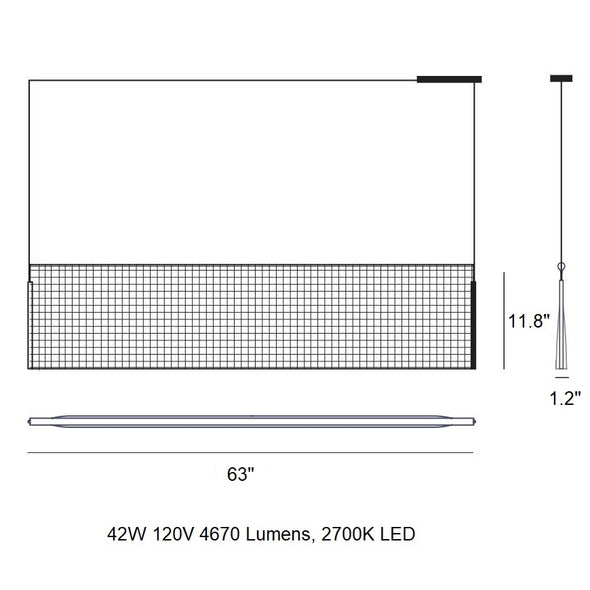 Nebra LED Pendant Light