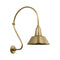 Visual Comfort Signature x Thomas O'Brien Academy Larrabee Barn Outdoor Wall Light  option Hand Rubbed Antique Brass