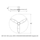 Banks LED Outdoor Ceiling Fan