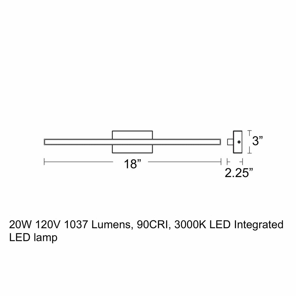 Barlow LED Bathroom Vanity Light