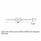 Barlow LED Bathroom Vanity Light