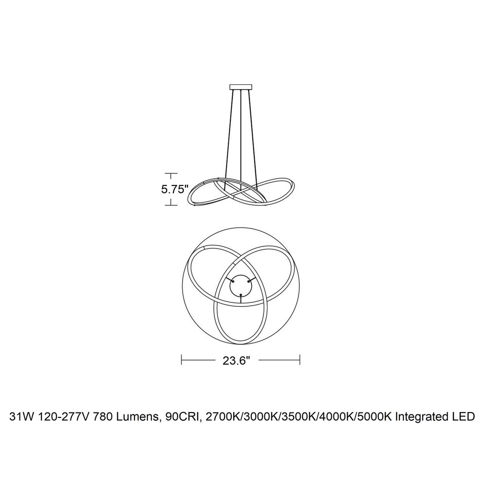 Celeste LED Pendant Light