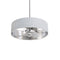 Celine Pendant Light  option White Outer / Silver Interior