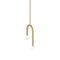 Colette LED Pendant Light  option Light Antique Brass