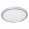 Edge Outdoor LED Round Flush Mount  option Satin Nickel