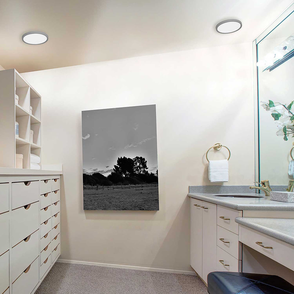 Edge Outdoor LED Round Flush Mount