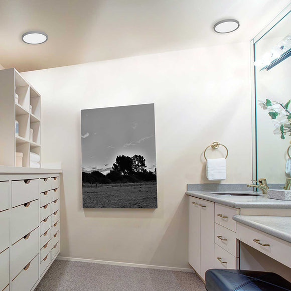 Edge Outdoor LED Round Flush Mount