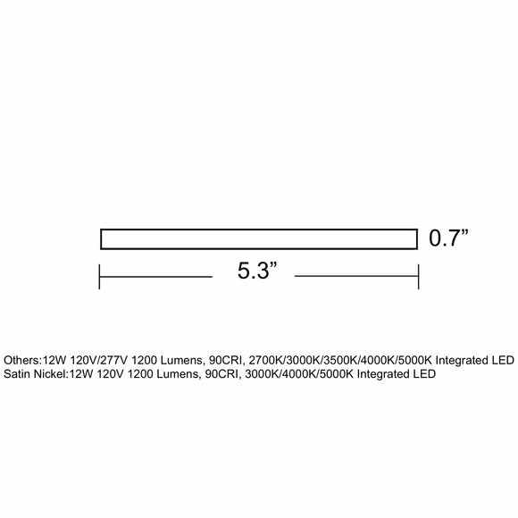 Edge Outdoor LED Round Flush Mount