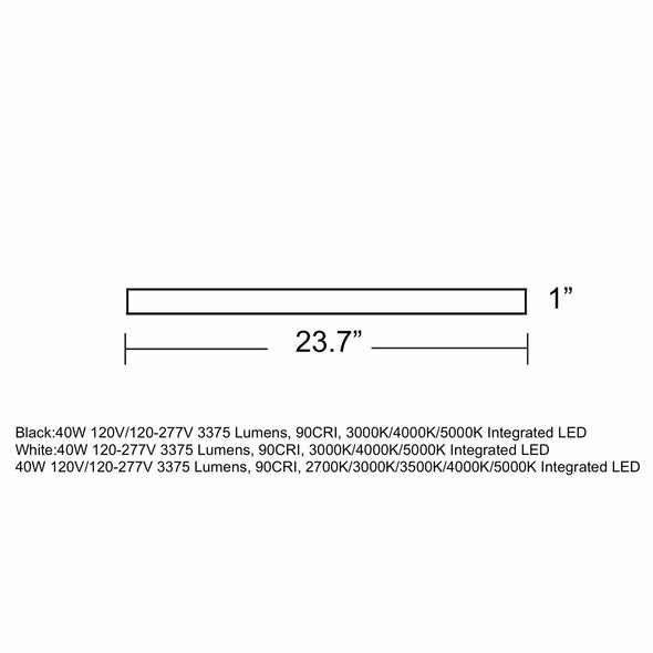 Edge Outdoor LED Round Flush Mount