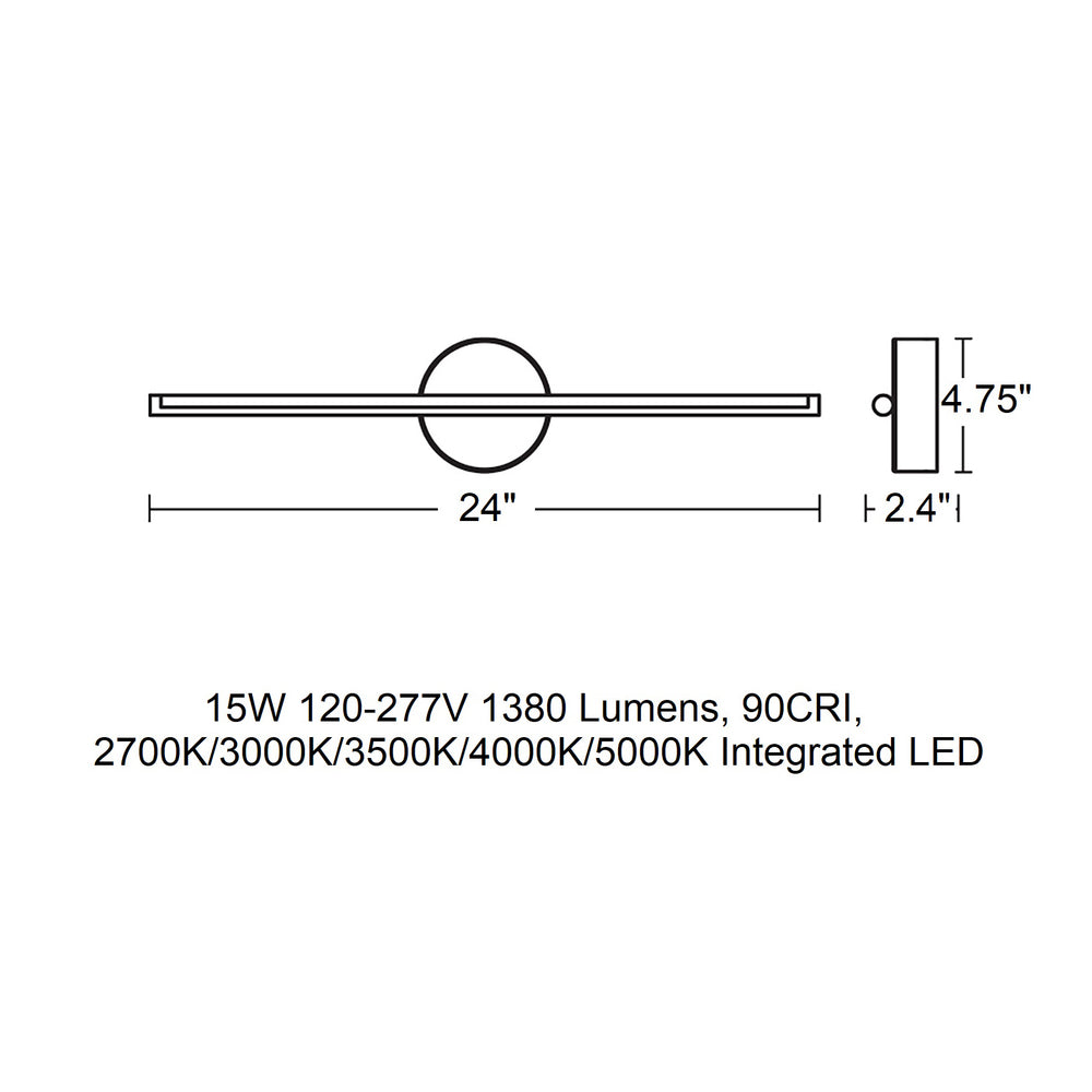 Elizabeth LED Bathroom Vanity Light