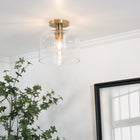 Elsa Semi Flush Mount