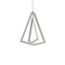 Gianna LED Pendant Light  option Satin Nickel