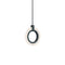 Halo LED Pendant Light  option Black