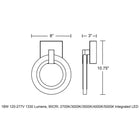 Halo LED Wall Sconce