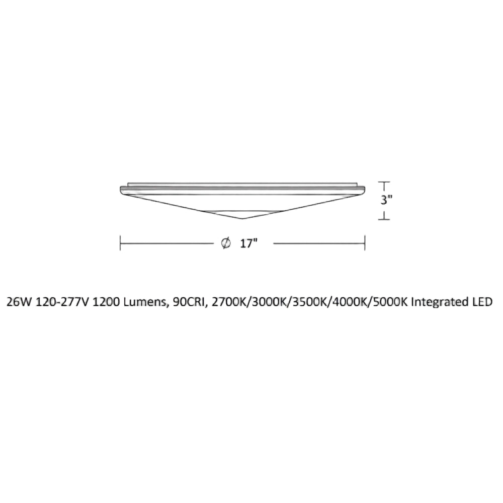 Alpine LED Flush Mount