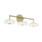 June LED Bathroom Vanity Light  option Light Antique Brass