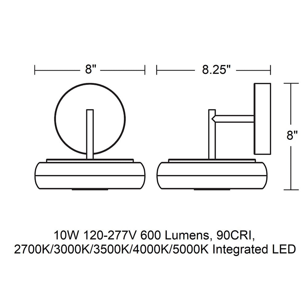 June LED Bathroom Vanity Light
