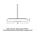 June LED Pendant Light