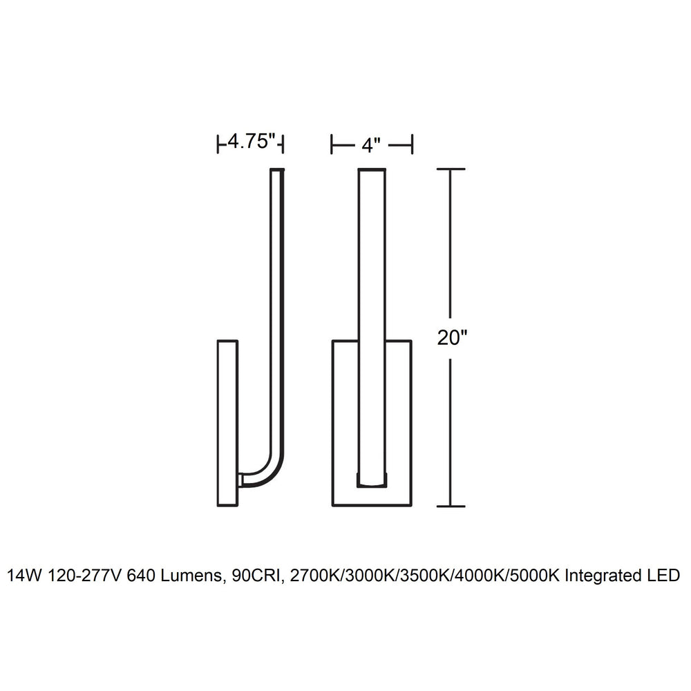Lumina LED Wall Sconce
