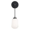 Olivia LED Wall Sconce  option Black