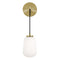 Olivia LED Wall Sconce  option Light Antique Brass