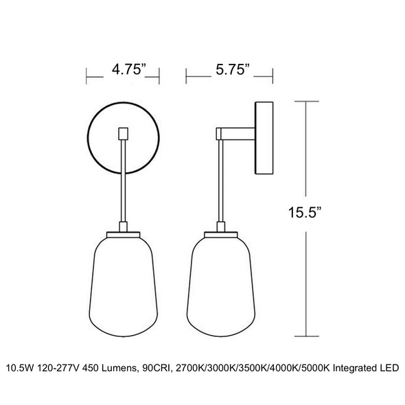 Olivia LED Wall Sconce