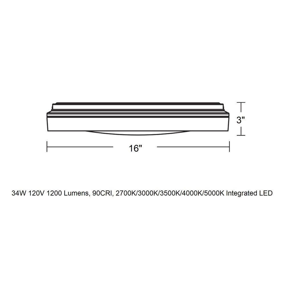 AFX Rana LED Flush Mount - 2Modern