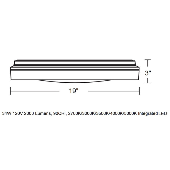 AFX Rana LED Flush Mount - 2Modern