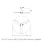 Santo LED Ceiling Fan