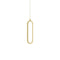 Sienna LED Pendant Light  option Gold