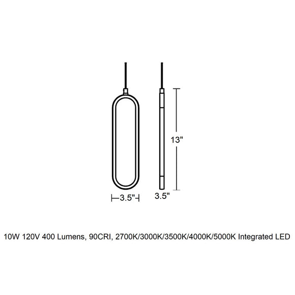 Sienna LED Pendant Light