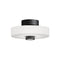 Sydney LED Semi Flush Mount  option Black