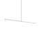 Elizabeth Linear LED Pendant Light  option Satin Nickel