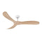 Swell Ceiling Fan  option Matte White / Weathered Wood
