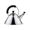 Kettle with Bird Shaped Whistle  option Black