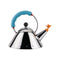 Kettle with Bird Shaped Whistle  option Light Blue