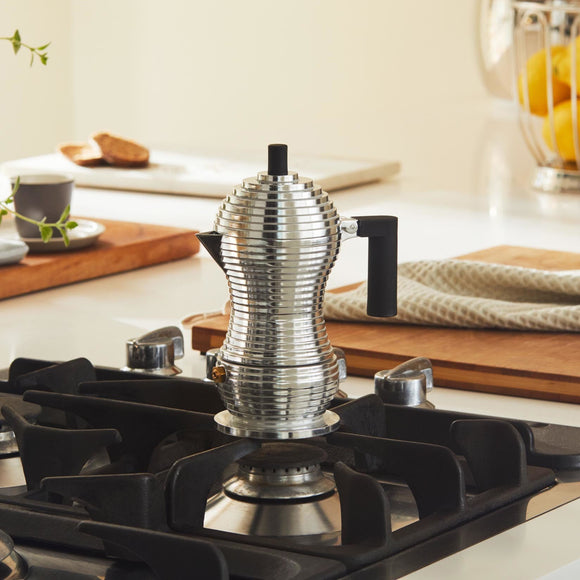Michele De Lucchi Induction Pulcina Espresso Coffee Maker