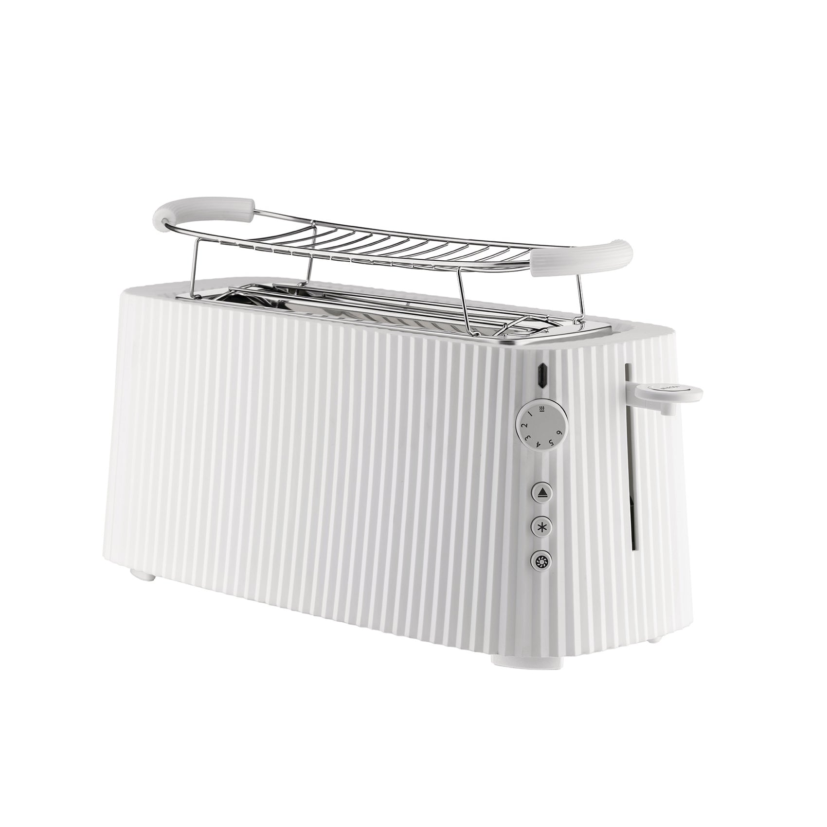 Alessi Plisse 4 Slice Toaster With Warming Rack - 2Modern