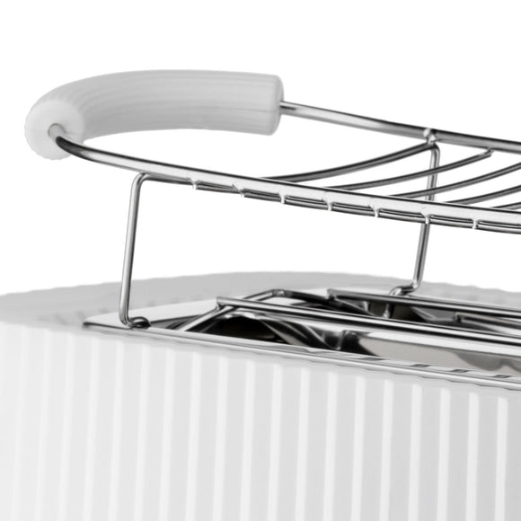 Alessi Plisse 4 Slice Toaster With Warming Rack - 2Modern