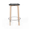 Poêle Stool  option Black / Natural