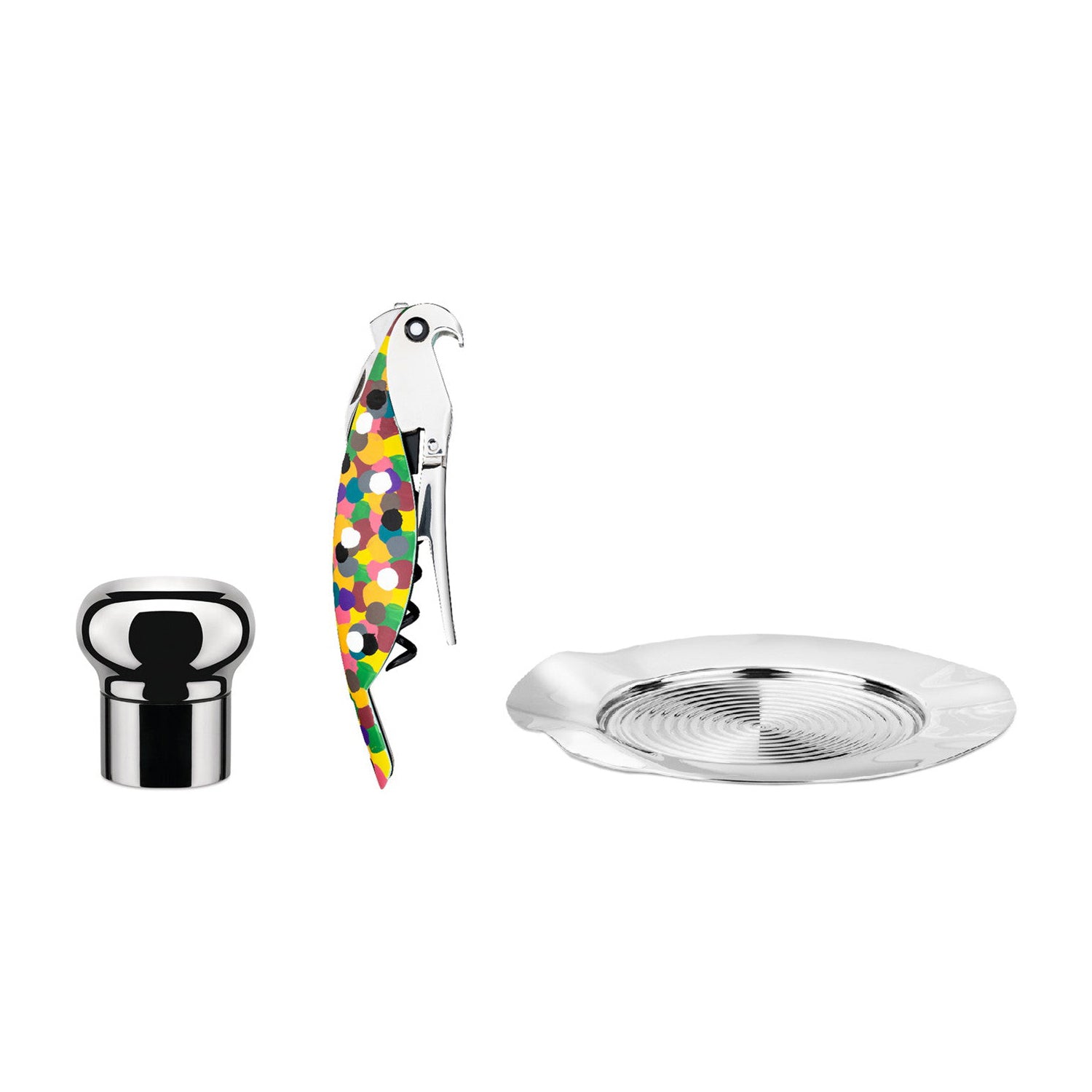 Alessi Parrot Wine Gift Set - 2Modern