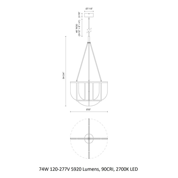 Anders LED Chandelier