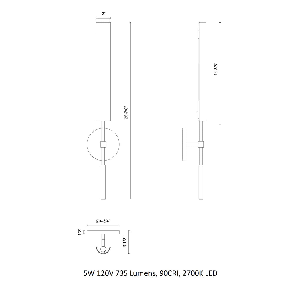 Astrid LED Bathroom Vanity Light