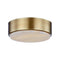 Blanco LED Flush Mount  option Vintage Brass