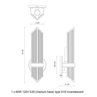Cairo Bathroom Vanity Light